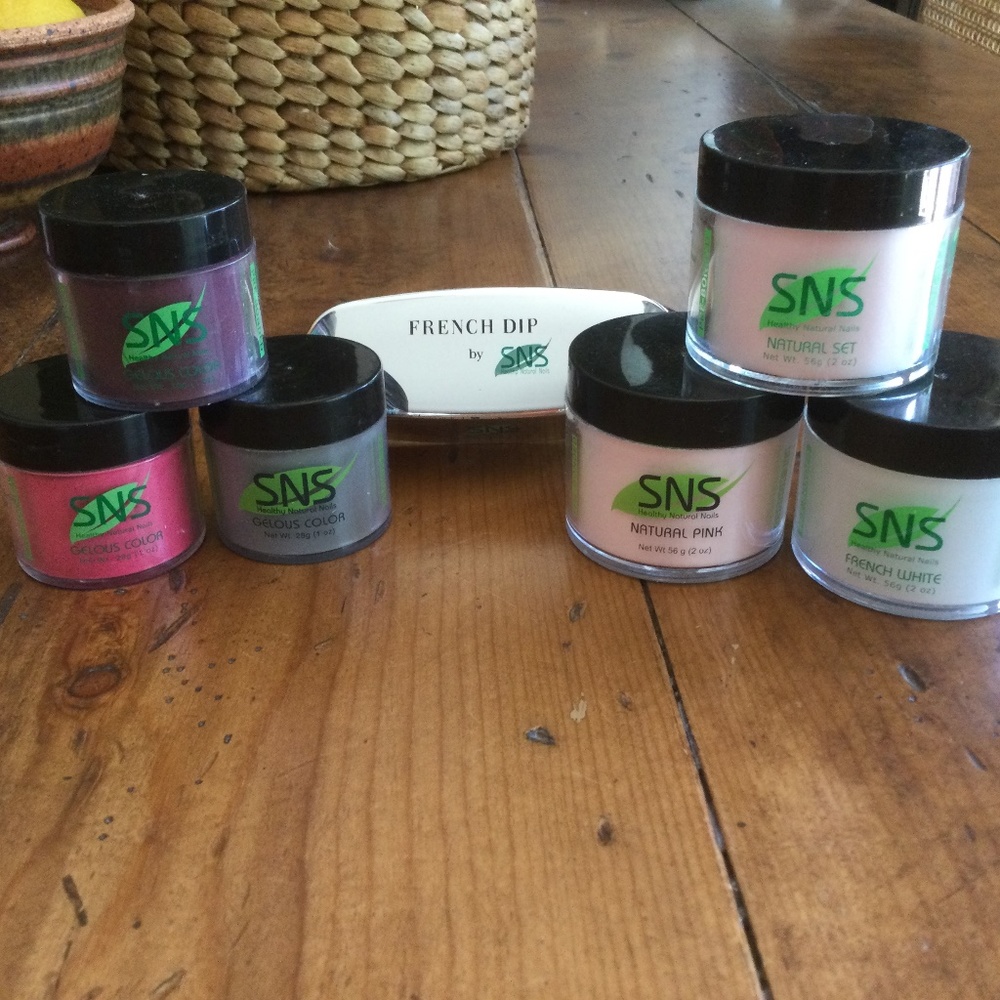 SNS Dipping Powders with Dipping Boat